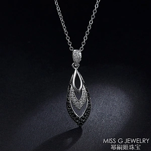S925 Silver Pendant Hot Selling Fashion Water Drop Pendant Jewelry Factory Customization