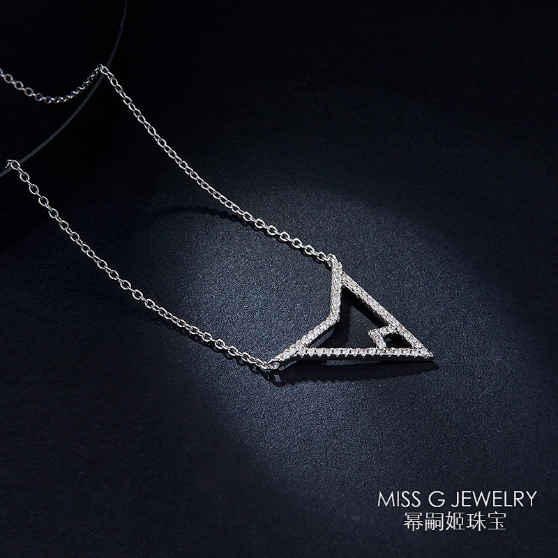 Diamond Pendant Necklace large jewelry factory,OEM/ODM Jewelry Trade processing customized,Wholesale jewelry manufacturer