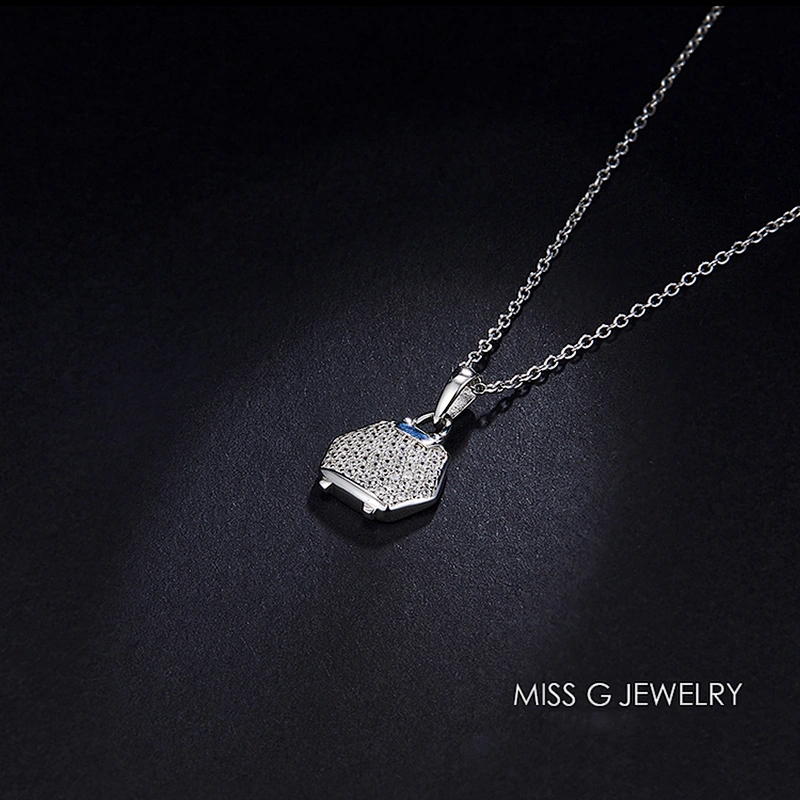 Hot-selling fashion small package zircon pendant jewelry manufacturers wholesale S925 Silver Pendant processing customization