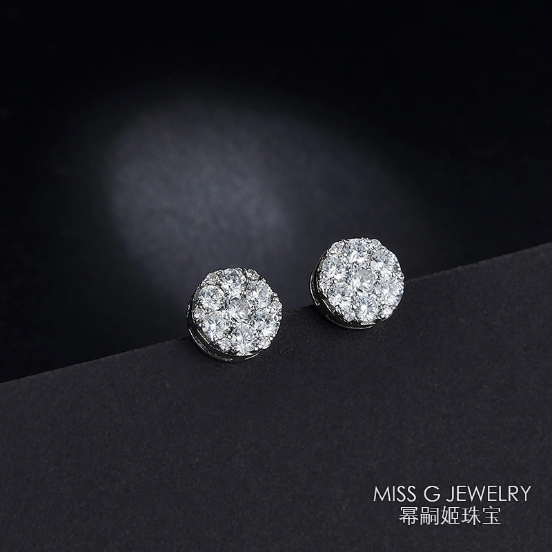 S925 Tremella Nail Jewelry Earrings large jewelry factory,OEM/ODM Jewelry Trade processing customized,Wholesale jewelry manufacturer