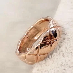 Rose gold ring large jewelry factory,OEM/ODM Jewelry Trade processing customized,Wholesale jewelry manufacturer