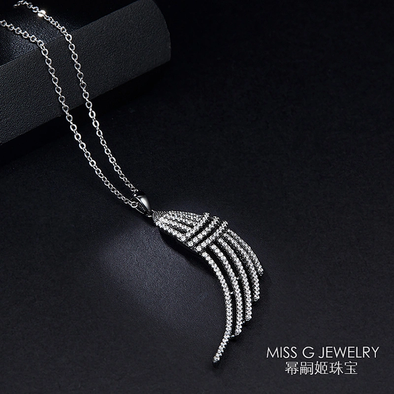 Trendy and long style tassels Pendant Necklace Pendant