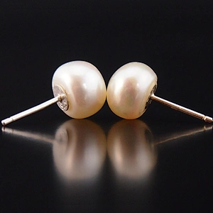 女士耳环 LADIES EARRINGS Pearl S925 Tremella Earrings large jewelry factory,OEM/ODM Jewelry Trade processing customized,Wholesale jewelry manufacturer