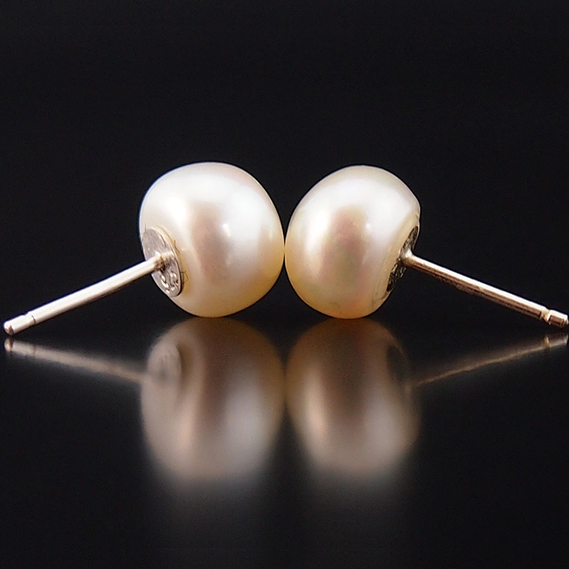 女士耳环 LADIES EARRINGS Pearl S925 Tremella Earrings large jewelry factory,OEM/ODM Jewelry Trade processing customized,Wholesale jewelry manufacturer