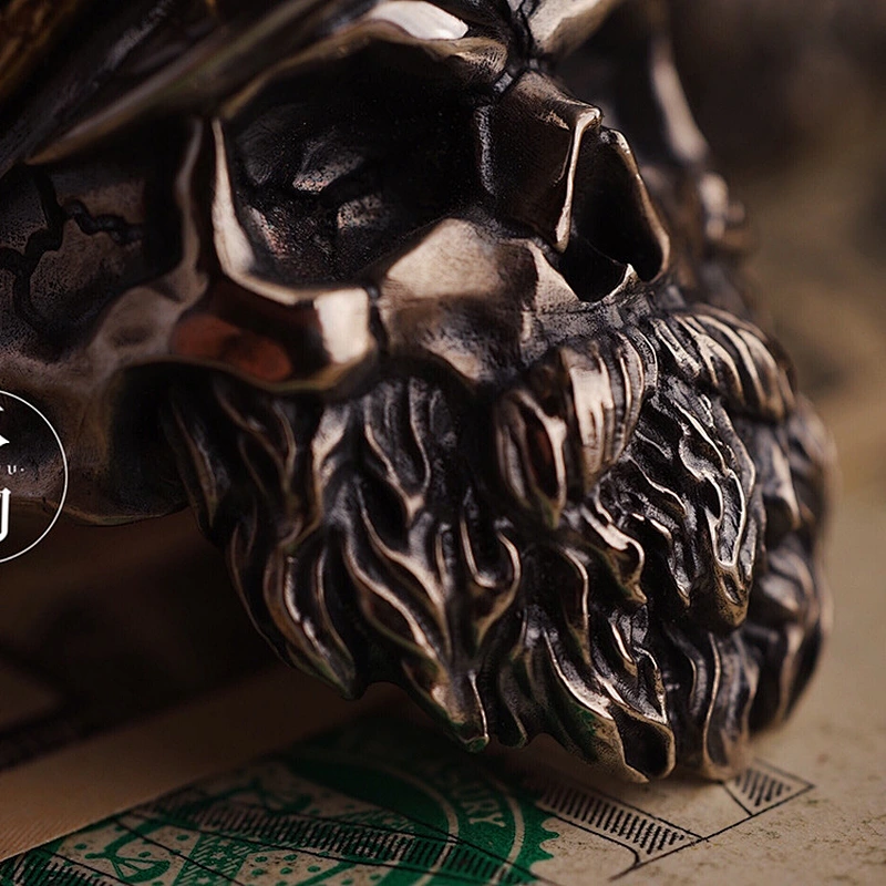 Pirate Captain Ring large jewelry factory,OEM/ODM Jewelry Trade processing customized,Wholesale jewelry manufacturer