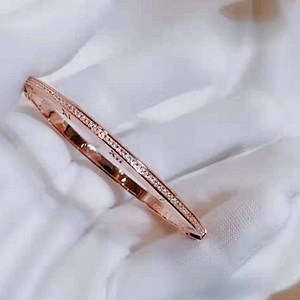 Fashion Bracelet Rose Gold Bracelet large jewelry factory,OEM/ODM Jewelry Trade processing customized,Wholesale jewelry manufacturer