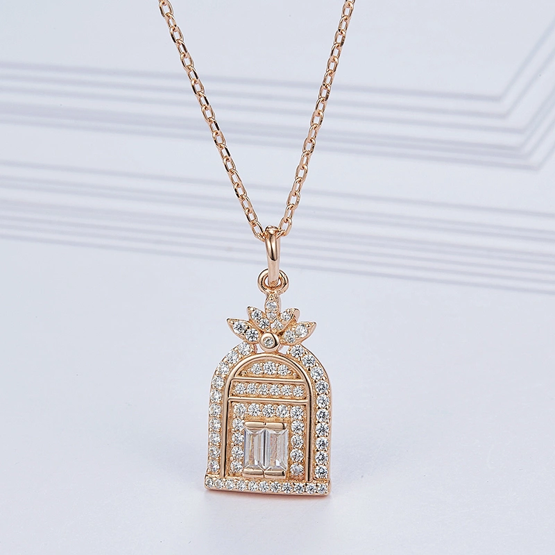 Fashion Pendant- Rose Gold Pendant-OEM/ODM Jewelry Trade processing customized,Wholesale jewelry manufacturer