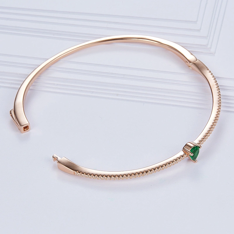 Fashion bangle,925 sterling silver,Inlay zircon,Wholesale jewelry manufacturer