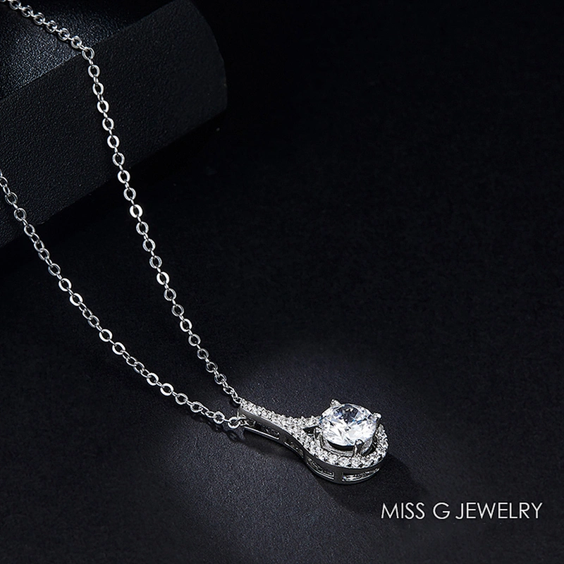 Large Zircon Pendant large jewelry factory,OEM/ODM Jewelry Trade processing customized,Wholesale jewelry manufacturer