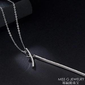 Silver jewelry manufacturer supports custom-made S925 Silver Pendant with simple atmosphere