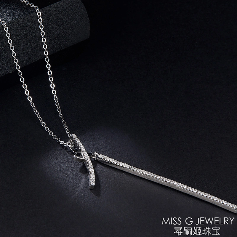 Silver jewelry manufacturer supports custom-made S925 Silver Pendant with simple atmosphere