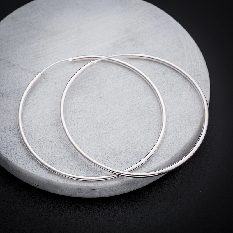 Anti allergy earrings with big earrings large jewelry factory,OEM/ODM Jewelry Trade processing customized,Wholesale jewelry manufacturer