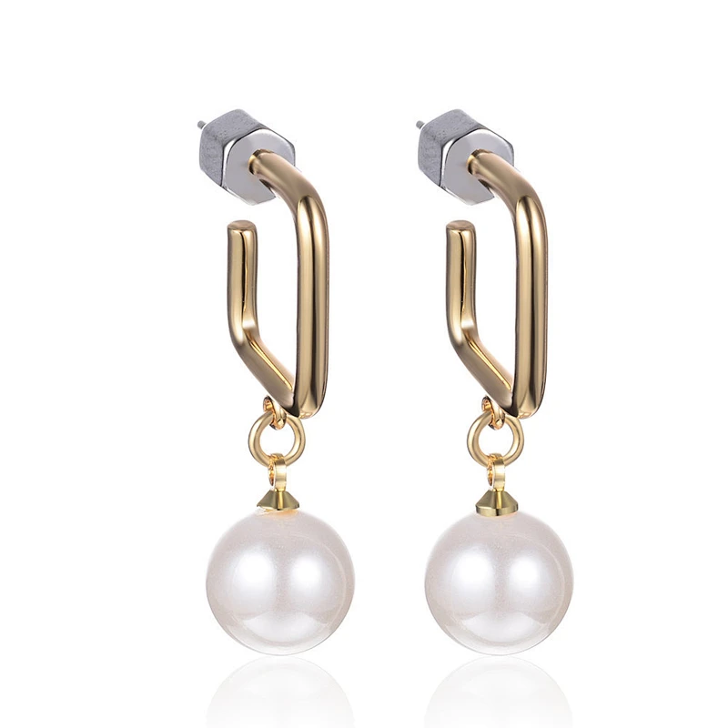Pearl Earrings earrings for girls sterling silver earrings large jewelry factory,OEM/ODM Jewelry Trade processing customized,Wholesale jewelry manufacturer