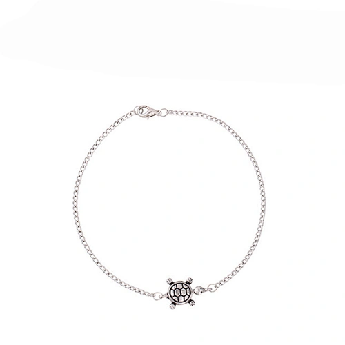 925 silver tortoise foot chain large jewelry factory,OEM/ODM Jewelry Trade processing customized,Wholesale jewelry manufacturer