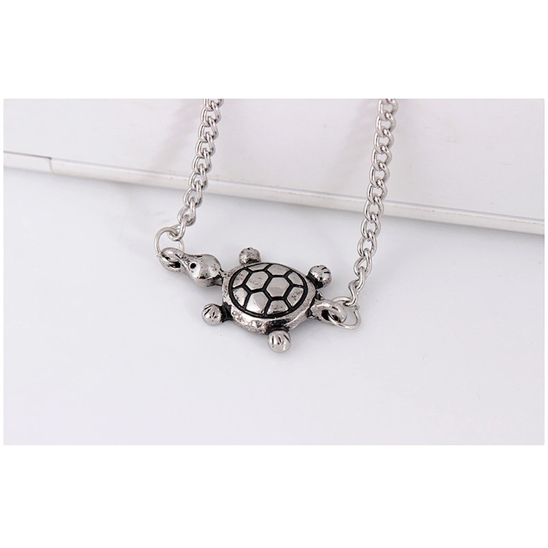 925 silver tortoise foot chain large jewelry factory,OEM/ODM Jewelry Trade processing customized,Wholesale jewelry manufacturer