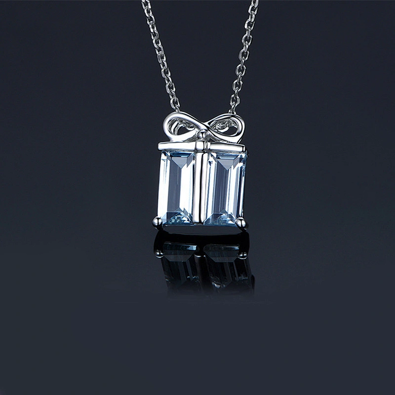 silver necklace Large grain main stone pendant large jewelry factory,OEM/ODM Jewelry Trade processing customized,Wholesale jewelry manufacturer