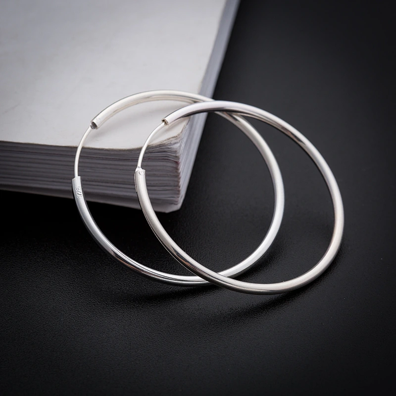 Anti allergy earrings with big earrings large jewelry factory,OEM/ODM Jewelry Trade processing customized,Wholesale jewelry manufacturer