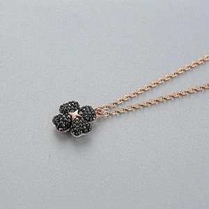925 silver sterling silver inlaid stone pendant necklace large jewelry factory,OEM/ODM Jewelry Trade processing customized,Wholesale jewelry manufacturer