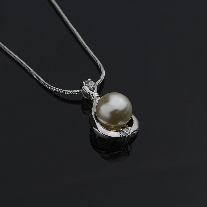925 Silver Pearl Pendant large jewelry factory,OEM/ODM Jewelry Trade processing customized,Wholesale jewelry manufacturer