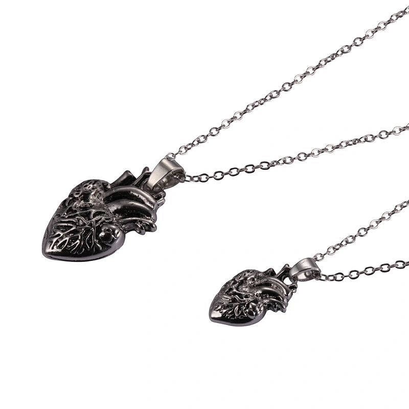 925 Silver Heart Pendant Necklace large jewelry factory,OEM/ODM Jewelry Trade processing customized,Wholesale jewelry manufacturer