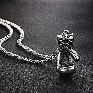 Boxing gloves Pendant Necklace large jewelry factory,OEM/ODM Jewelry Trade processing customized,Wholesale jewelry manufacturer