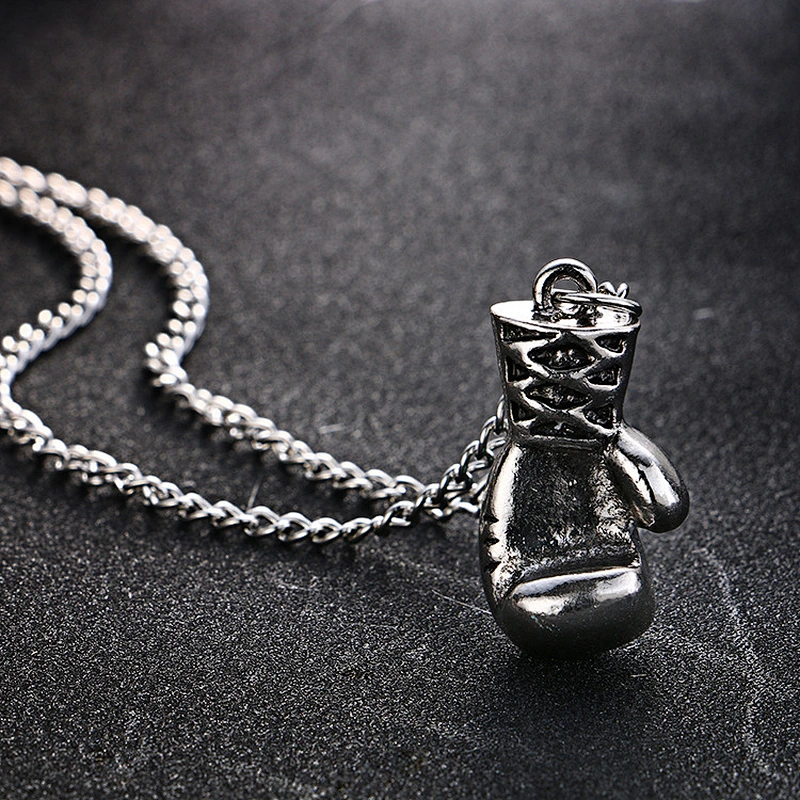 Boxing gloves Pendant Necklace large jewelry factory,OEM/ODM Jewelry Trade processing customized,Wholesale jewelry manufacturer