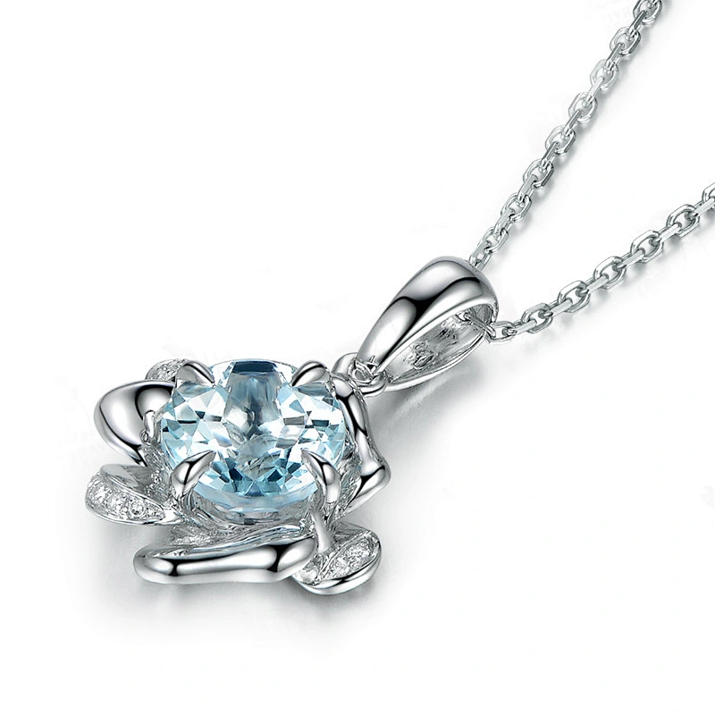Large grain main stone pendant large jewelry factory,OEM/ODM Jewelry Trade processing customized,Wholesale jewelry manufacturer