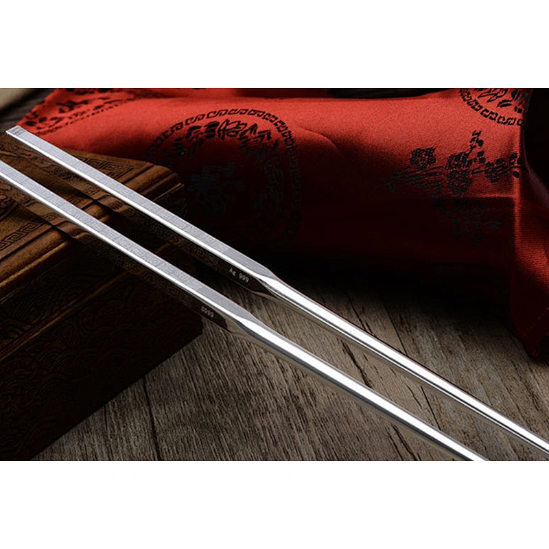 S999 Pure Silver Bowl chopsticks Spoon large jewelry factory,OEM/ODM Jewelry Trade processing customized,Wholesale jewelry manufacturer