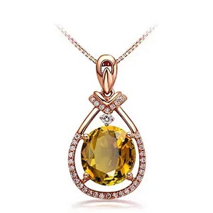 Rose Gold Pendant large jewelry factory,OEM/ODM Jewelry Trade processing customized,Wholesale jewelry manufacturer