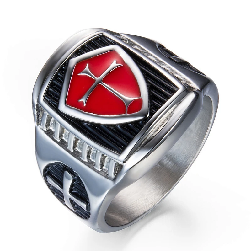 Crusader ring large jewelry factory,OEM/ODM Jewelry Trade processing customized,Wholesale jewelry manufacturer