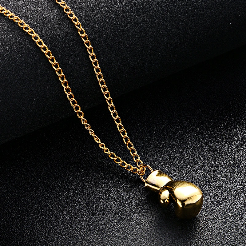 Boxing gloves Pendant Necklace large jewelry factory,OEM/ODM Jewelry Trade processing customized,Wholesale jewelry manufacturer