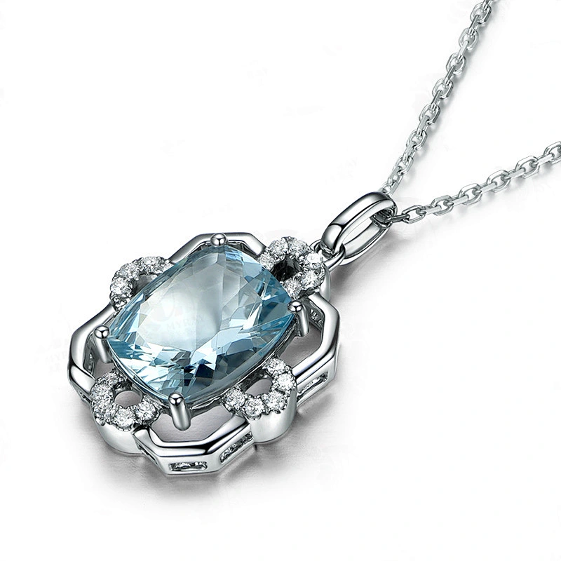 Large grain main stone 925 Silver Pendant large jewelry factory,OEM/ODM Jewelry Trade processing customized,Wholesale jewelry manufacturer