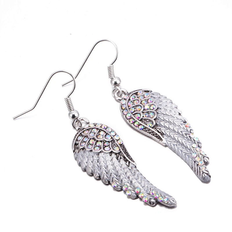 Angel wing Earrings large jewelry factory,OEM/ODM Jewelry Trade processing customized,Wholesale jewelry manufacturer