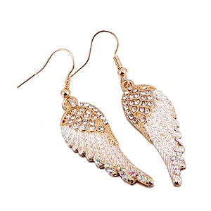 Angel wing Earrings large jewelry factory,OEM/ODM Jewelry Trade processing customized,Wholesale jewelry manufacturer