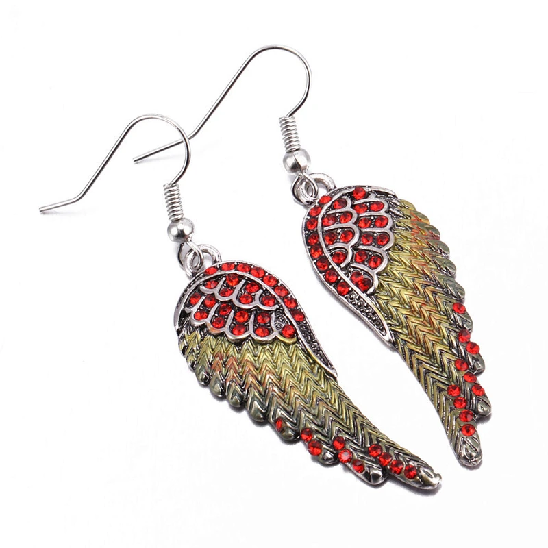 Angel wing Earrings large jewelry factory,OEM/ODM Jewelry Trade processing customized,Wholesale jewelry manufacturer