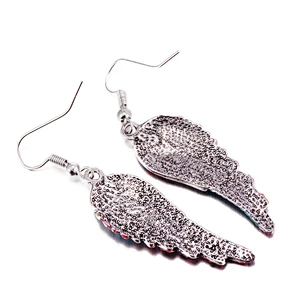 Angel wing Earrings large jewelry factory,OEM/ODM Jewelry Trade processing customized,Wholesale jewelry manufacturer