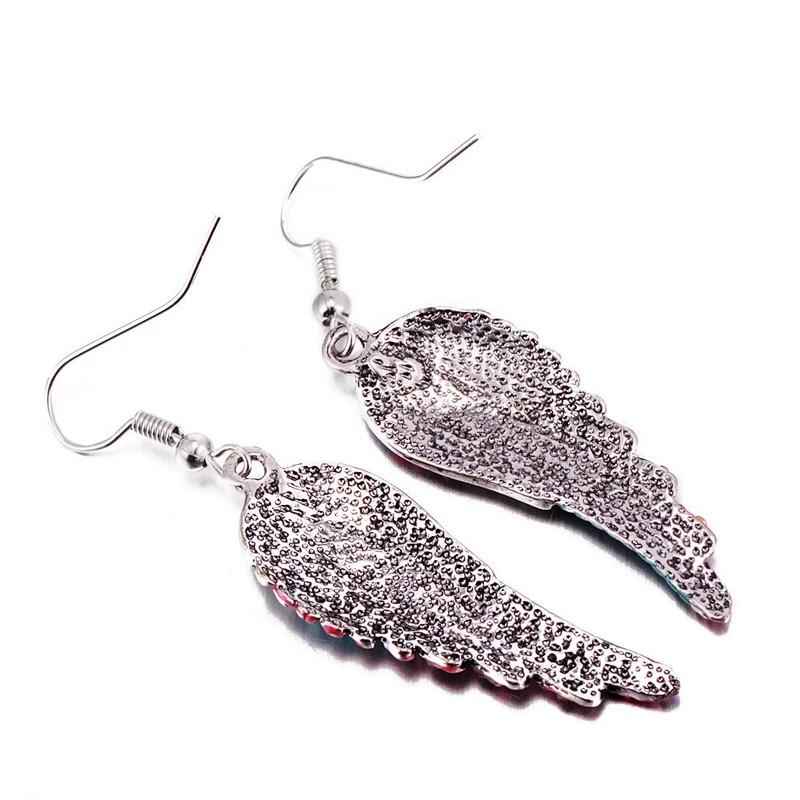 Angel wing Earrings large jewelry factory,OEM/ODM Jewelry Trade processing customized,Wholesale jewelry manufacturer