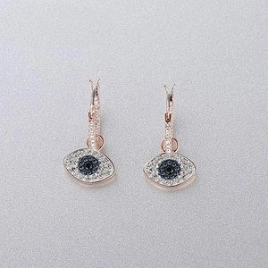 Simple inlaid zircon glasses Earrings large jewelry factory,OEM/ODM Jewelry Trade processing customized,Wholesale jewelry manufacturer