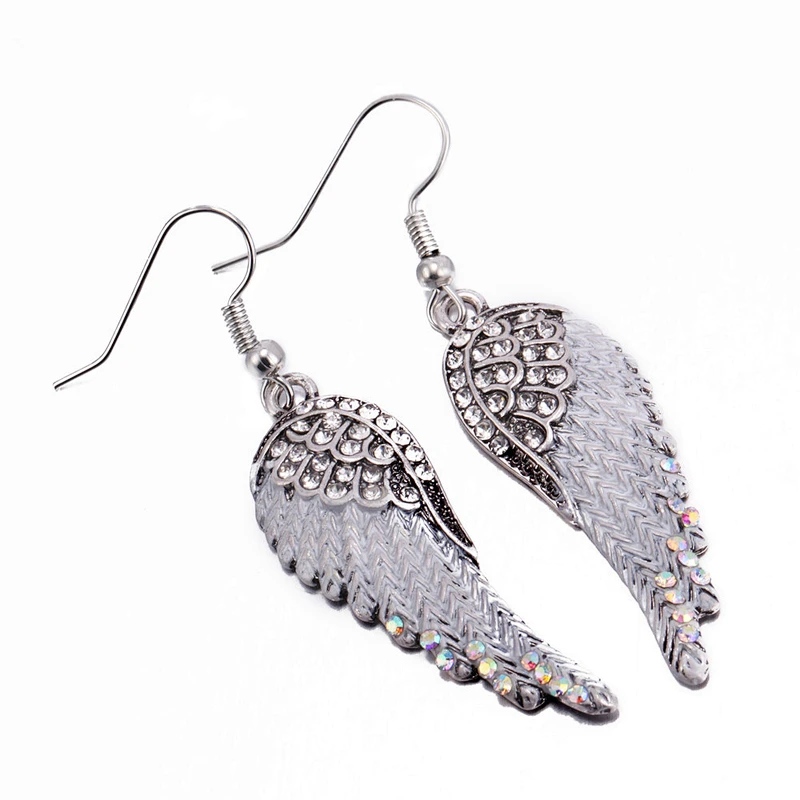 Angel wing Earrings large jewelry factory,OEM/ODM Jewelry Trade processing customized,Wholesale jewelry manufacturer