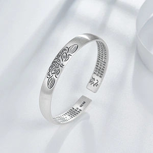Chinese wind and silver bracelet charm bracelets large jewelry factory,OEM/ODM Jewelry Trade processing customized,Wholesale jewelry manufacturer