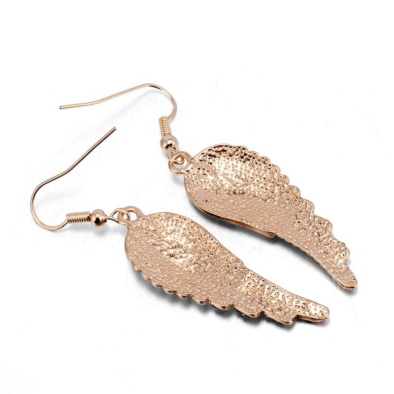 Angel wing Earrings large jewelry factory,OEM/ODM Jewelry Trade processing customized,Wholesale jewelry manufacturer