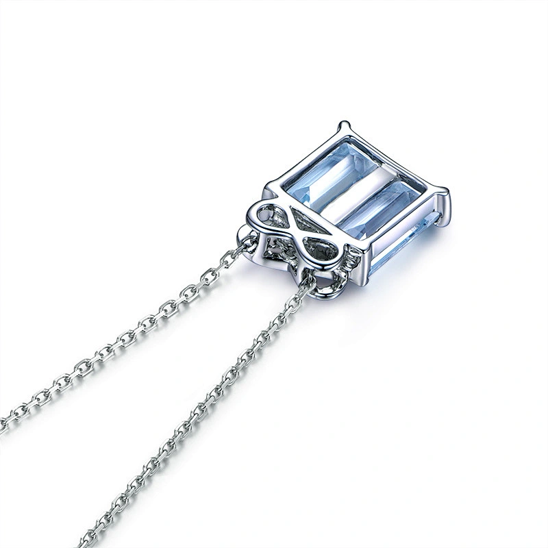 silver necklace Large grain main stone pendant large jewelry factory,OEM/ODM Jewelry Trade processing customized,Wholesale jewelry manufacturer