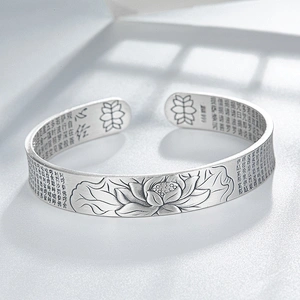 Chinese wind and silver bracelet large jewelry factory,OEM/ODM Jewelry Trade processing customized,Wholesale jewelry manufacturer