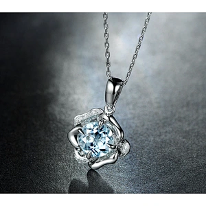 Large grain main stone pendant large jewelry factory,OEM/ODM Jewelry Trade processing customized,Wholesale jewelry manufacturer