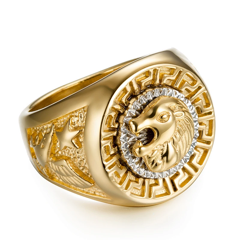 S925silver Lion's head ring large jewelry factory,OEM/ODM Jewelry Trade processing customized,Wholesale jewelry manufacturer
