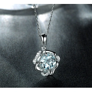 Large grain main stone pendant large jewelry factory,OEM/ODM Jewelry Trade processing customized,Wholesale jewelry manufacturer