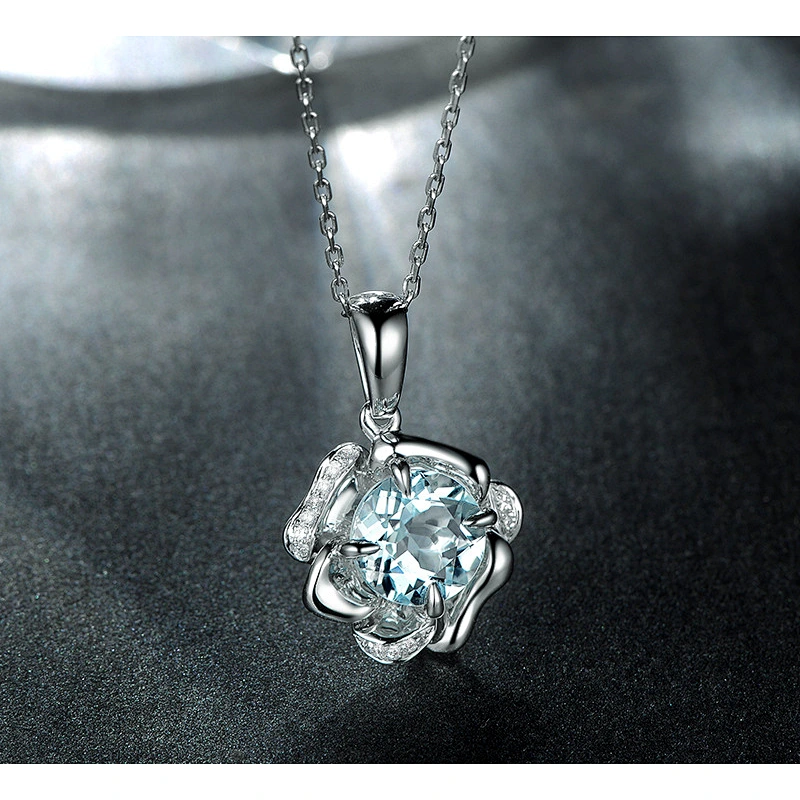 Large grain main stone pendant large jewelry factory,OEM/ODM Jewelry Trade processing customized,Wholesale jewelry manufacturer