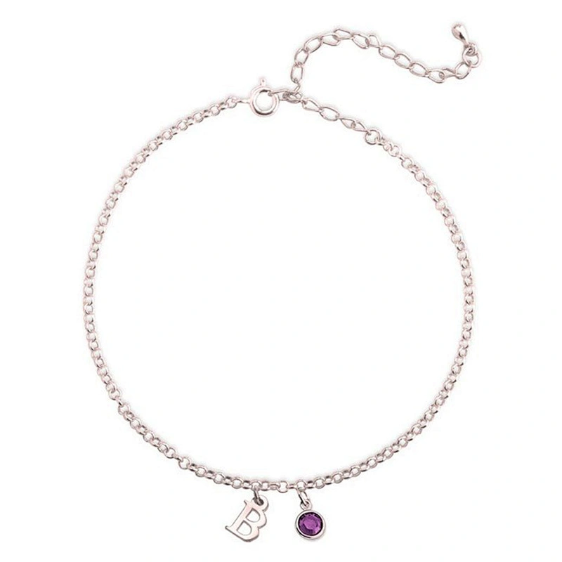 925 silver Anklets large jewelry factory,OEM/ODM Jewelry Trade processing customized,Wholesale jewelry manufacturer