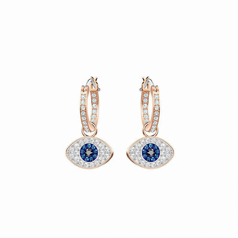 Simple inlaid zircon glasses Earrings large jewelry factory,OEM/ODM Jewelry Trade processing customized,Wholesale jewelry manufacturer