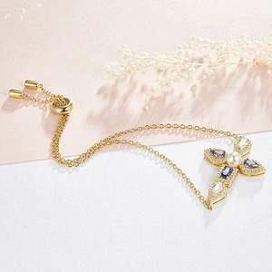 18K Gold Bracelet bracelets for women large jewelry factory,OEM/ODM Jewelry Trade processing customized,Wholesale jewelry manufacturer